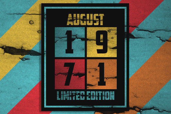 Retro August 1971 Limited Edition Review