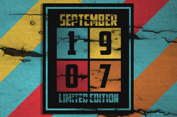 Retro September 1907 Limited Edition Review